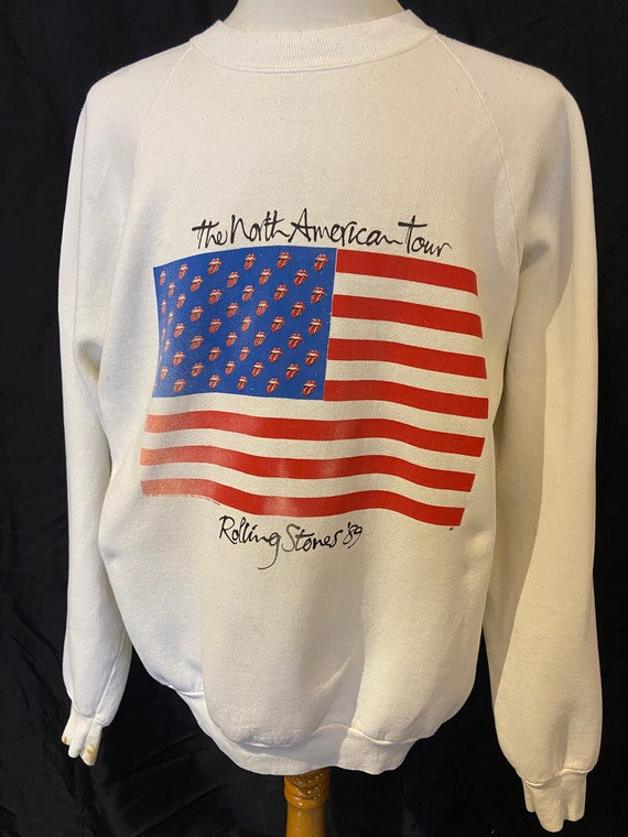 RARE Rolling Stones 1989 North American Tour Sweat