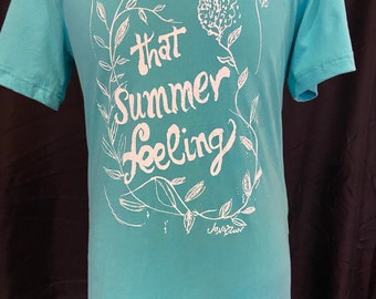 JONATHAN RICHMAN " That Summer Feeling" Tee Shirt Officially Authorized