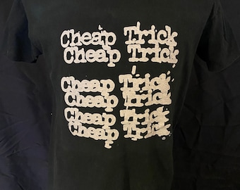 Vintage 1980s Cheap Trick tee shirt