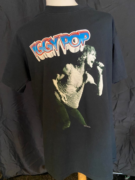 Vintage 1990s IGGY POP "Raw Power" Tee Shirt