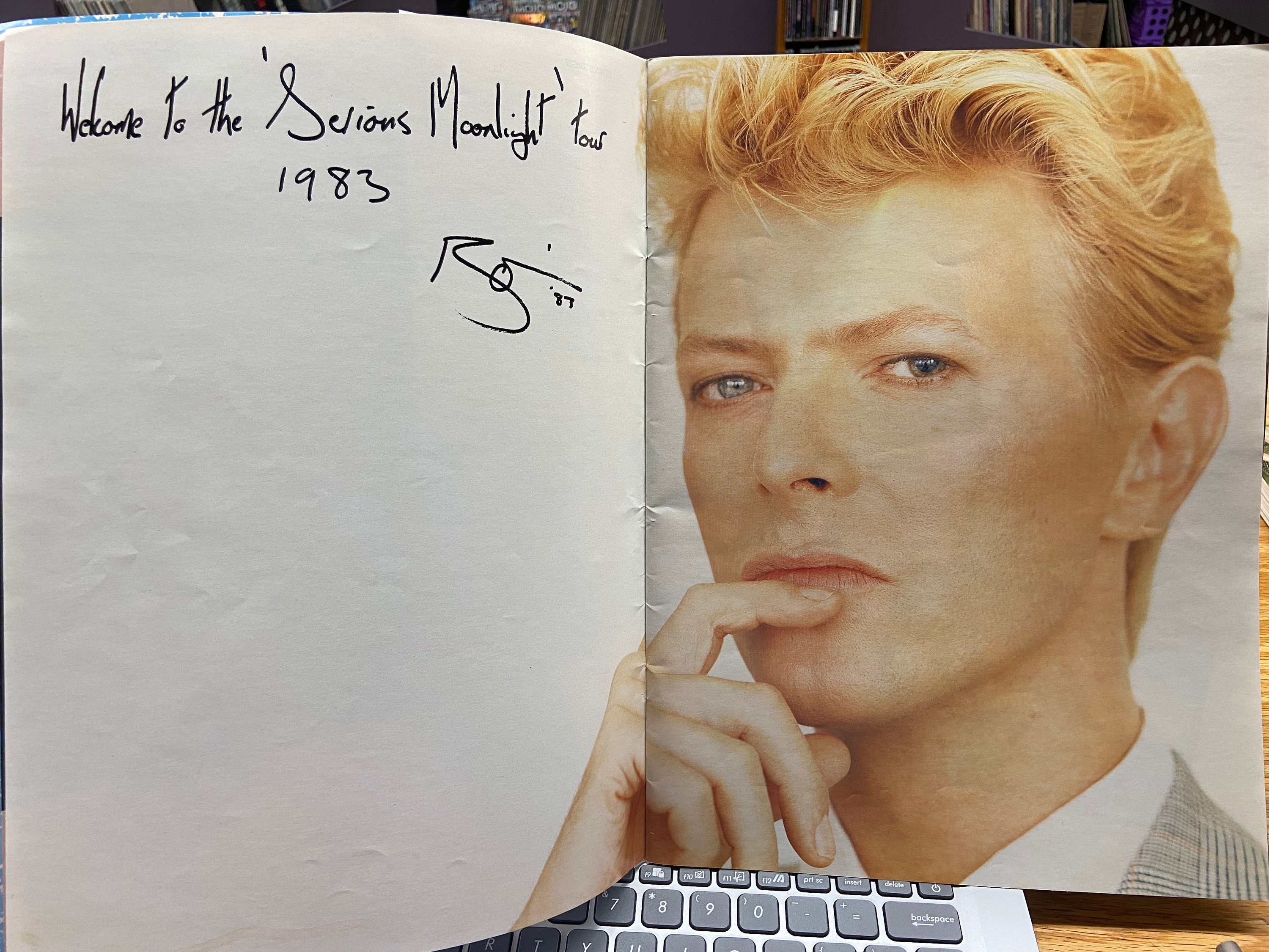 DAVID BOWIE Serious Moonlight 1983 Tour OFFICIAL Program