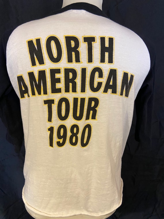 VINTAGE 1980 ALICE COOPER North American Tour Rag… - image 2