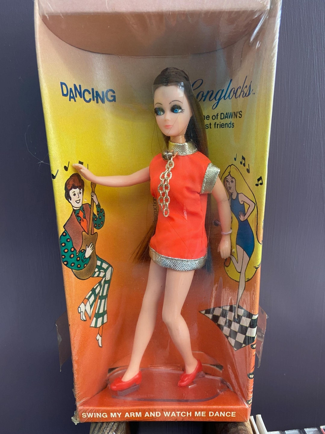 レアVINTAGE LOWES BROTHERS DANCING GIRL