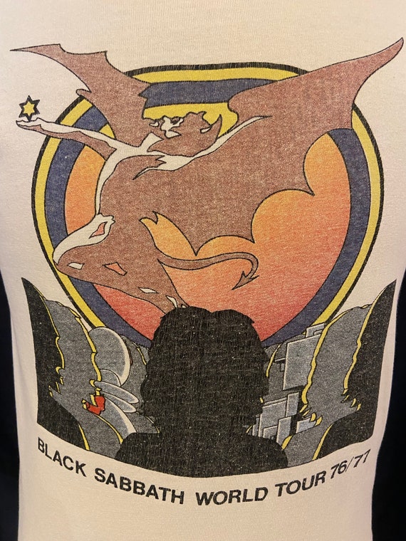 Black sabbath 1978 tour t shirt hot sale