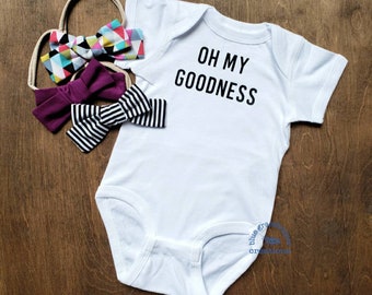 Oh my goodness bodysuit baby clothes