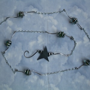 Beautiful rain drain gutter chain