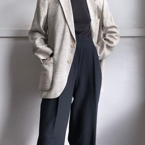 vintage woven menswear blazer image 2