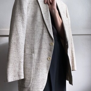 vintage woven menswear blazer image 3