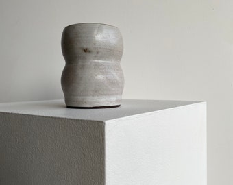 handmade ceramic contour vessel