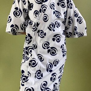 vintage cotton kimono robe image 4