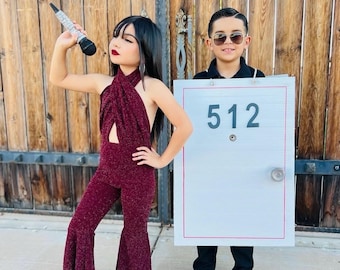 Selena inspired outfit (jumpsuit and jacket)