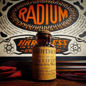 Radithol Radium Bottle - Etsy