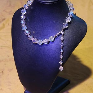 Collana girocollo vintage LISNER Aurora Borealis firmata