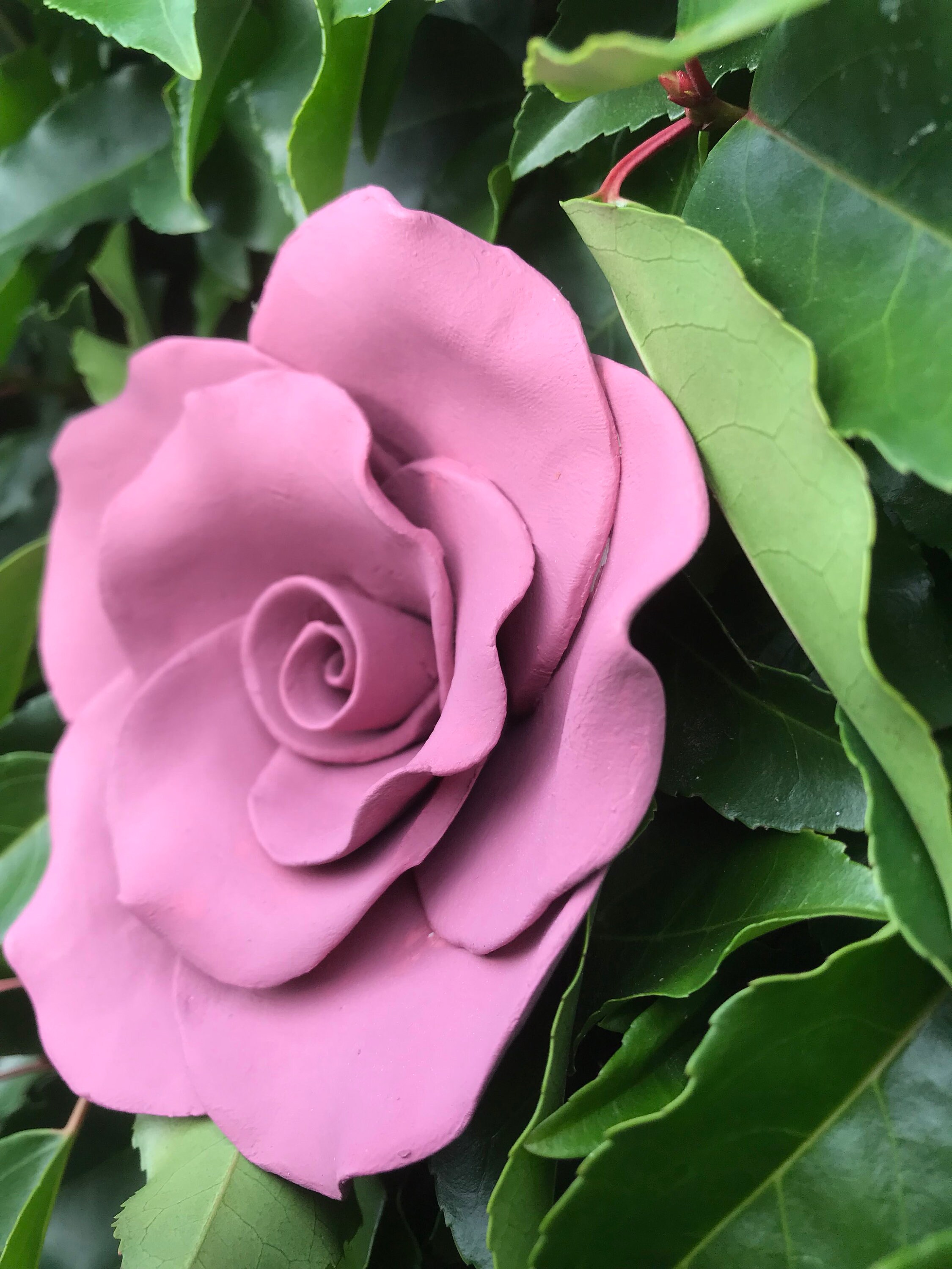 Ceramic flowers handmade Ceramic rose Etsy