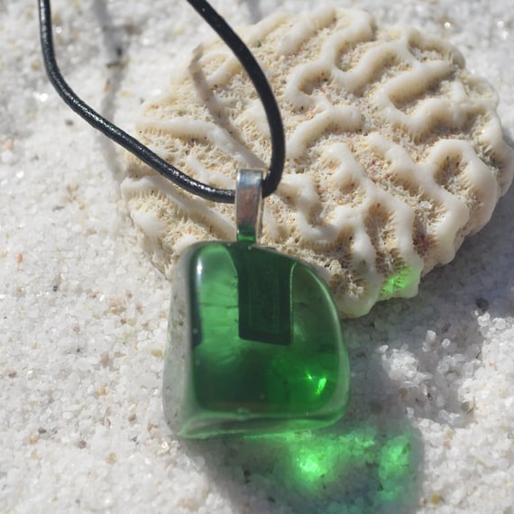 Green obsidian necklace outlet