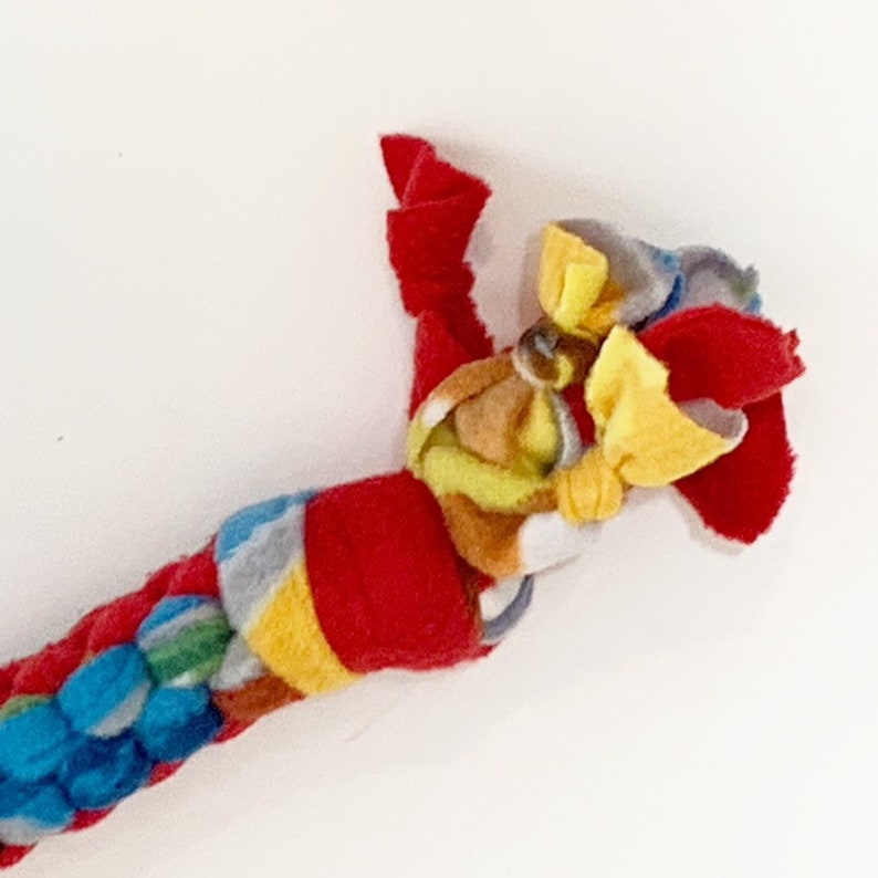 Durable and Colorful Fleece Dog Toy