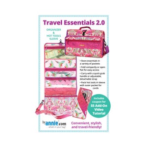 Travel Essentials pattern by Annie | Paper Sewing Pattern