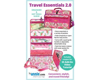 Travel Essentials-patroon van Annie | Papieren naaipatroon