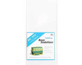 Acrylic Base Stabilizer by Annie | 4 1/4" x 11 1/4" | BS100