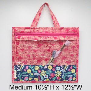 Project Keeper Bags | Multi | Flat Tote for Works in Progress; Cross ...