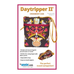 Daytripper II by Annie | Paper Sewing Pattern | Make Your Own | Crossbody Bag