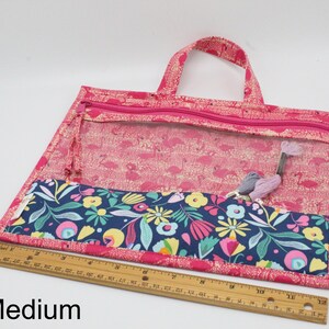 Project Keeper Bags | Multi | Flat Tote for Works in Progress; Cross ...