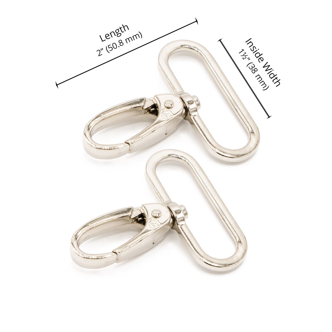 Will Purse Strap Swivel Hooks Work On A 4-sided Spinner