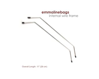 Internal Wire Bag Frame by Emmaline Bags | Style "A" | Bag Hardware