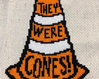 They Were Cones! Cross Stitch Pattern