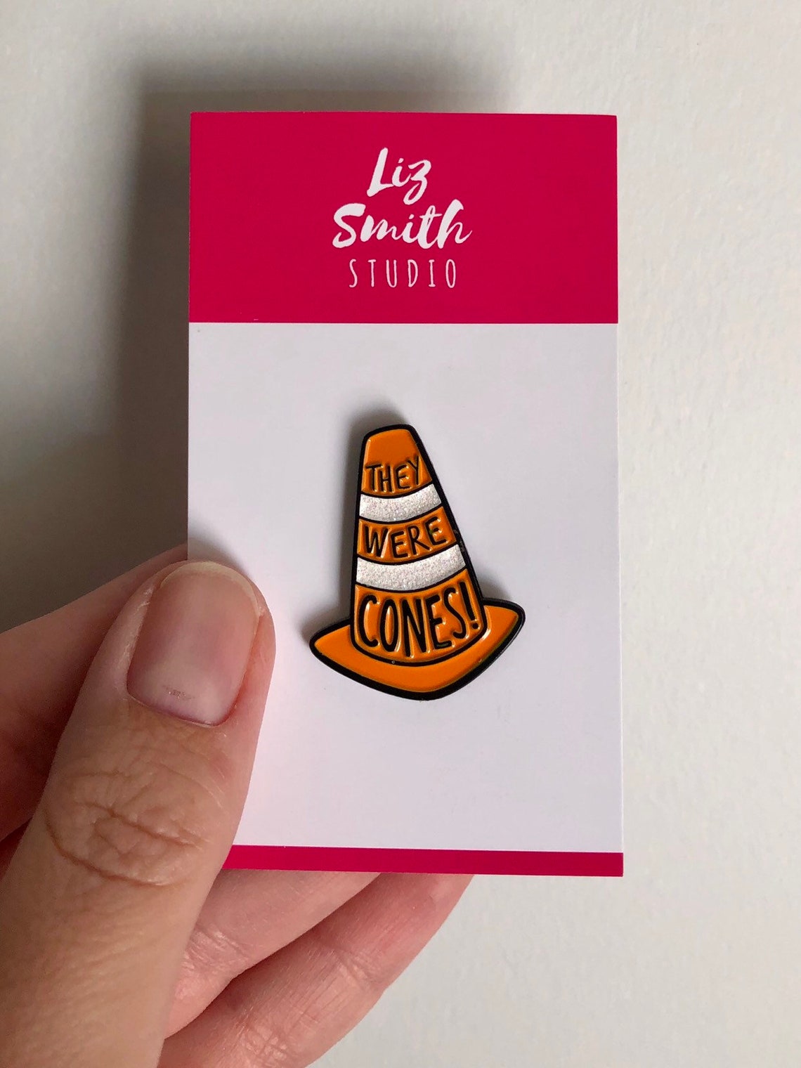 They Were CONES Soft Enamel Pin Etsy