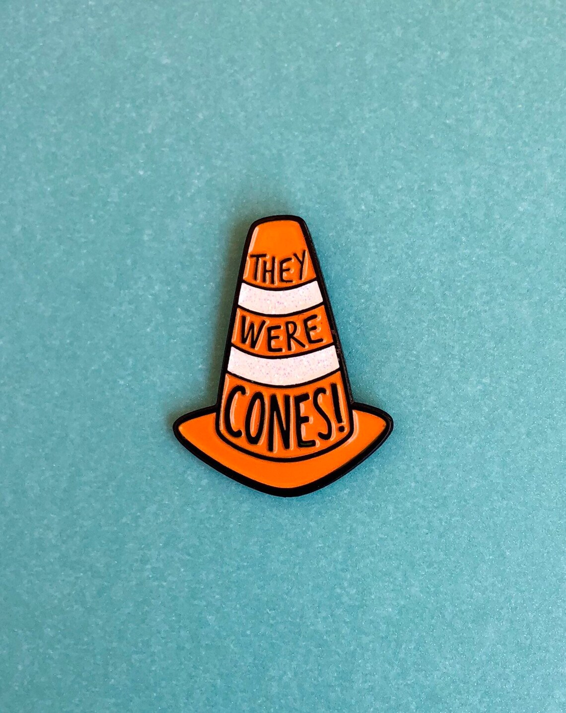 They Were CONES Soft Enamel Pin Etsy