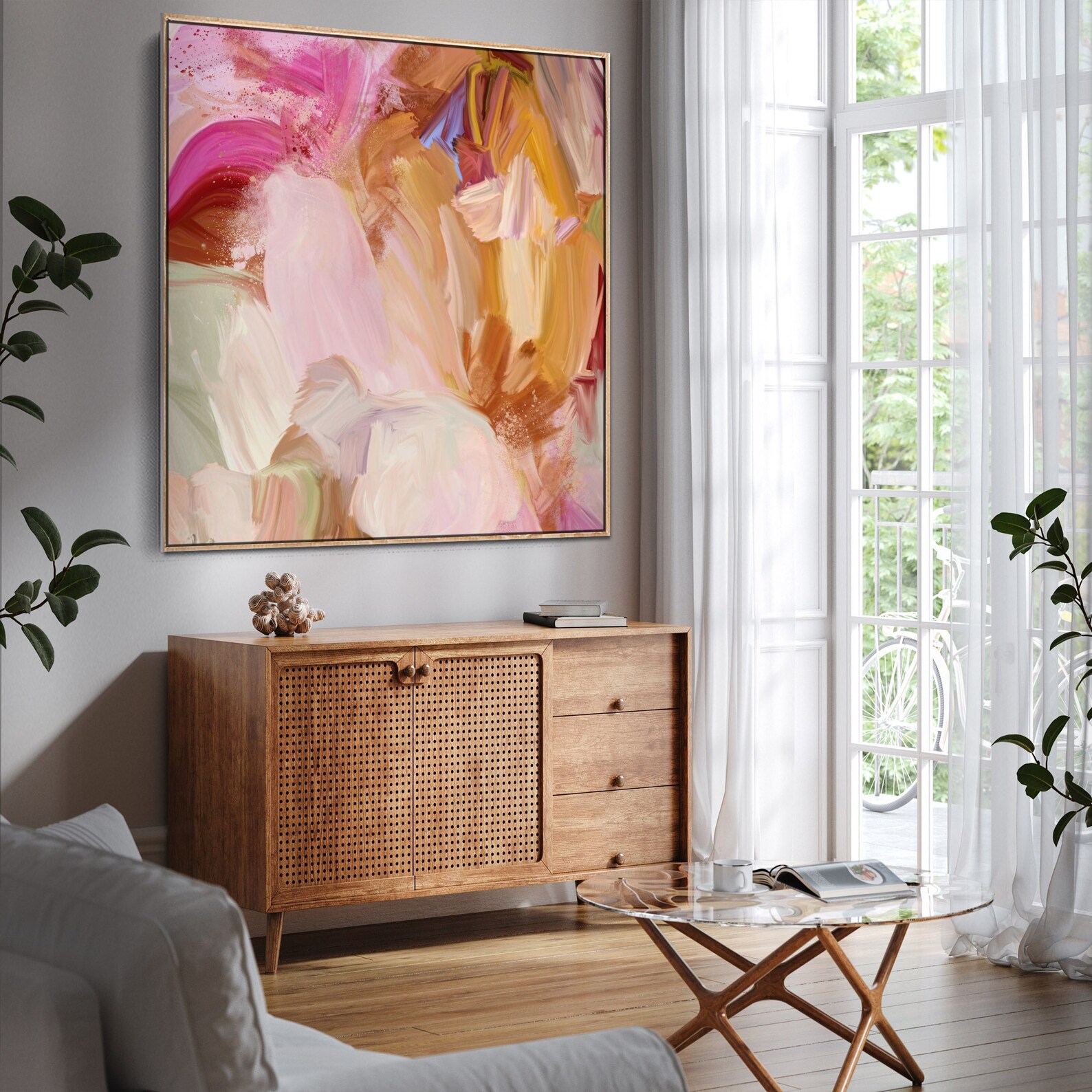 XL WALL ART Abstract on Canvas Large Wall Art Original - Etsy