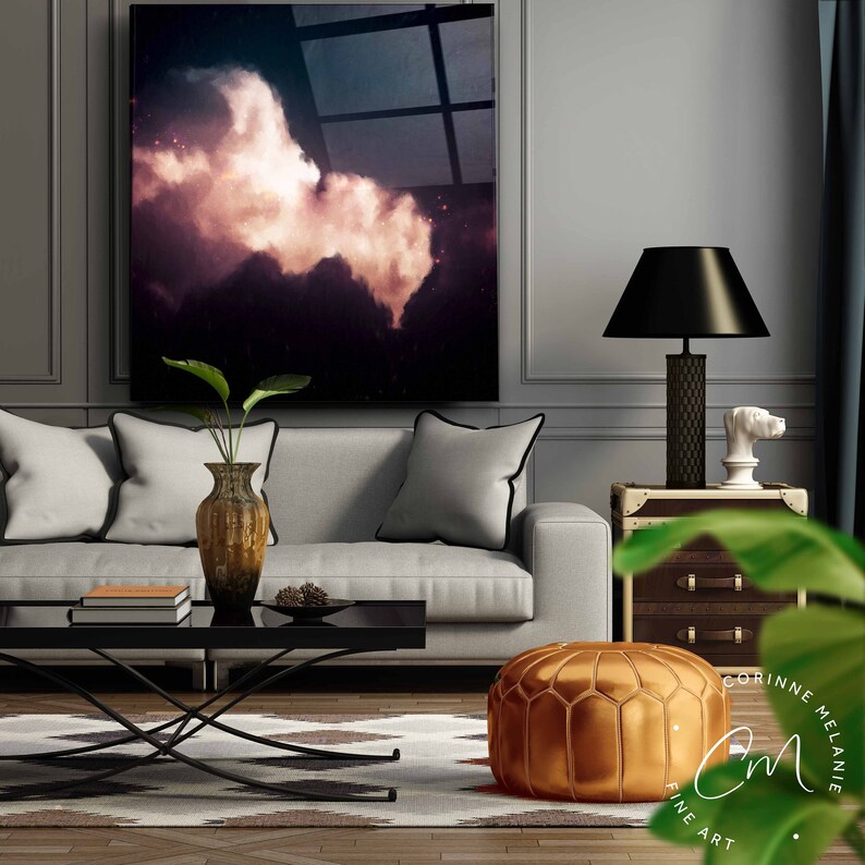 Glossy Wall Art Acrylic Glass Ready to Hang LARGE WALL ART Etsy