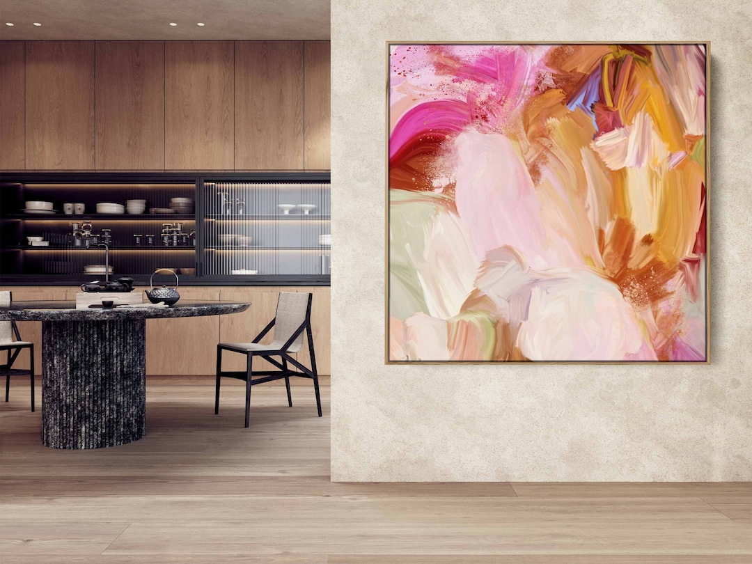 XL WALL ART Abstract on Canvas Large Wall Art Original Abstract Art ...