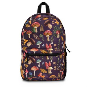 Mushroom Bag Rugzak Goblincore Laptop Rugzak Cottagecore Rugzak Schooltas Dark Acadamia Back to School Esthetische Tas Vintage Woodland