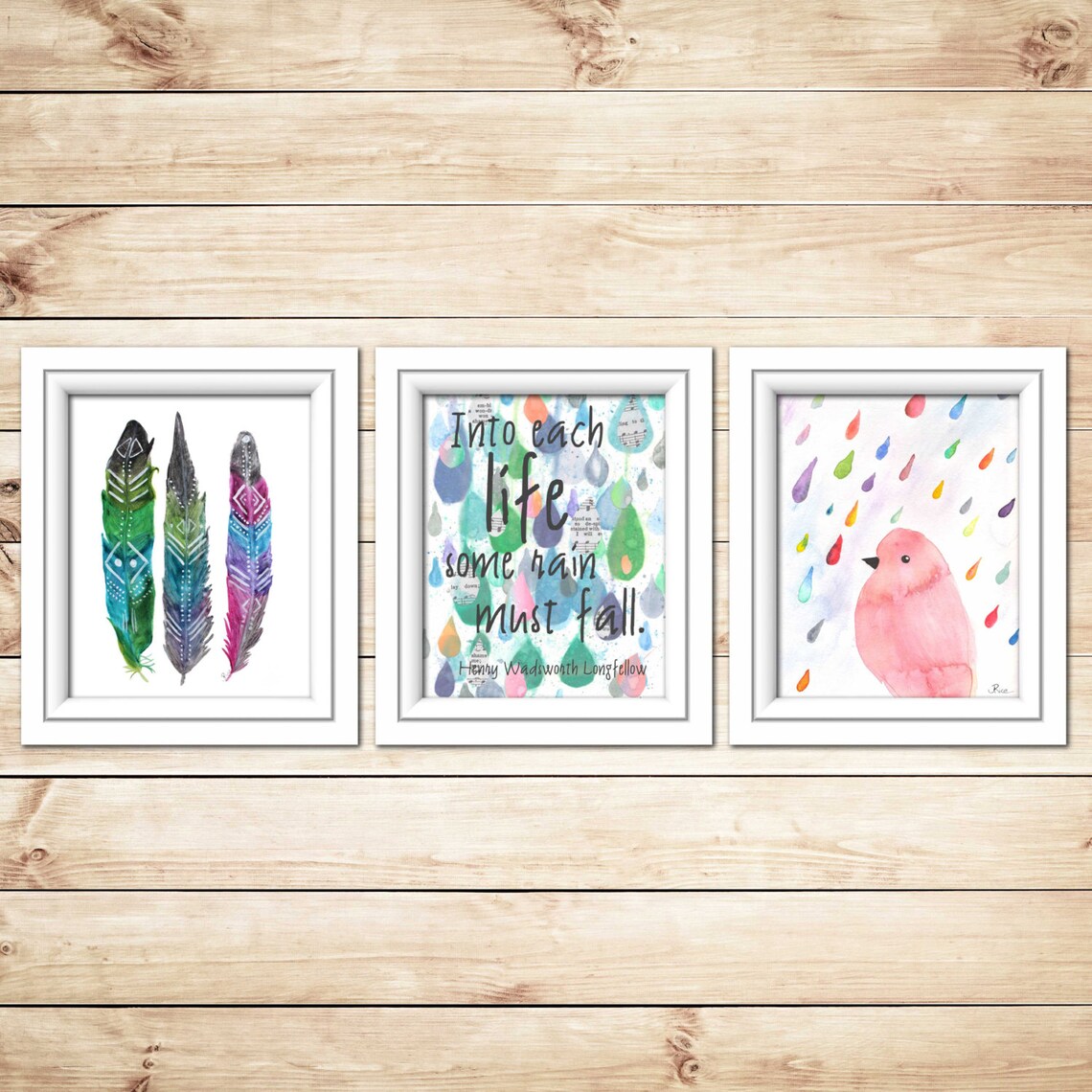 Feather Painting, Painted Feathers, Colorful Feathers, Native American ...
