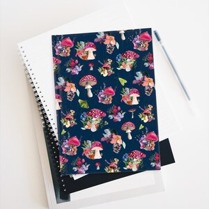 Mushroom Journal: Forest Goblincore Cottagecore Decor