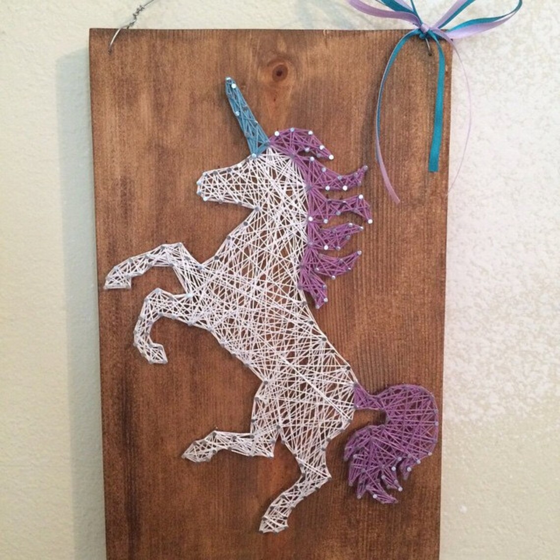 Unicorn String Art Etsy