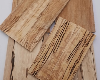 Unstabilised Hornbeam Cutlery Plates – Sold in Matched Pairs