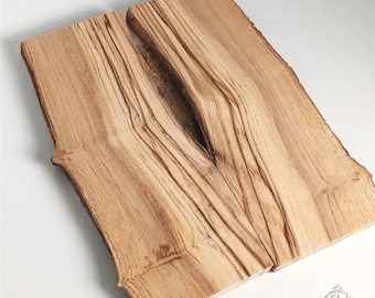 Unstabilised Olive Wood Cutlery Plates – Sold in Matched Pairs
