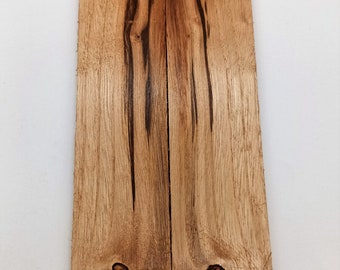 Unstabilised Chestnut Cutlery Plates – Sold in Matched Pairs