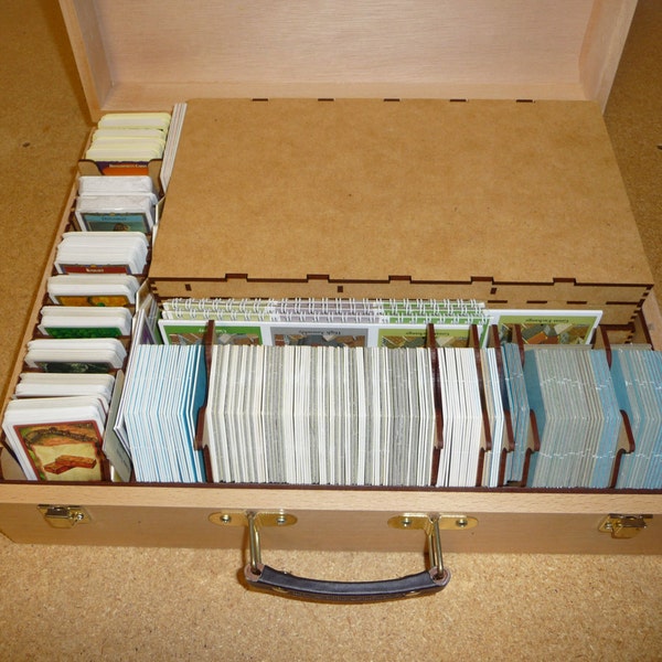 Settlers of Catan Box Organizer with Carrying Case