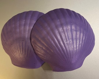 Dickerer Schaum-Meerjungfrau-BH-Muscheln