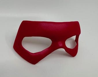 Superhelden Maske aus Schaumstoff, flaches Oberteil