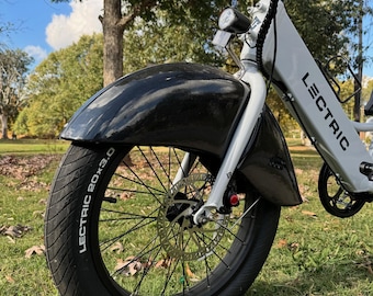 Custom Retro 20" Front Fender for Lectric Xpedition Cargo eBike