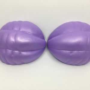 Larger Cartoon Mermaid Shells 10.5 X 9"