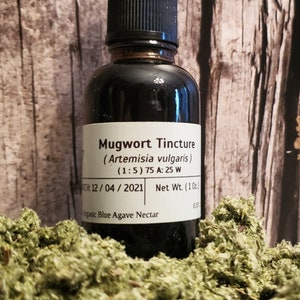 Mugwort Lunar Tincture  (Artemisia vulgaris)