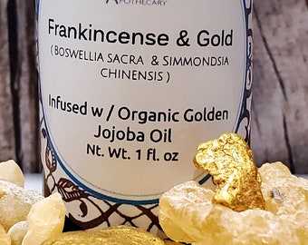 Frankincense & Gold Oil Infusion (Boswellia sacra)