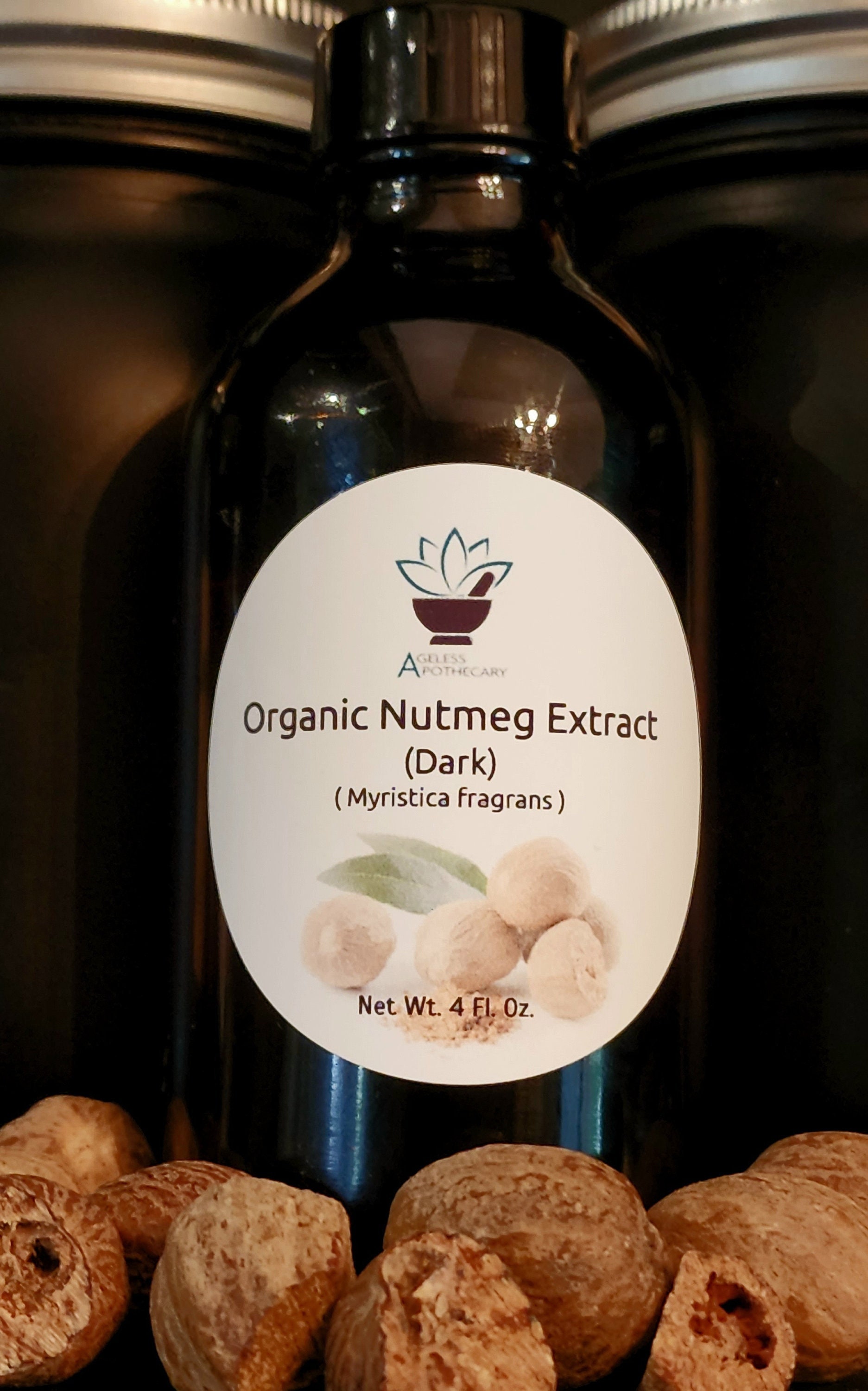 Nutmeg Essential Oil Wildcrafted Myristica Fragrans Indonesia