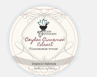 100% Pure Organic Ceylon Cinnamon Extract (Cinnamomun verum)